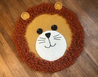 Baby Lion Rug or Lion Playmat