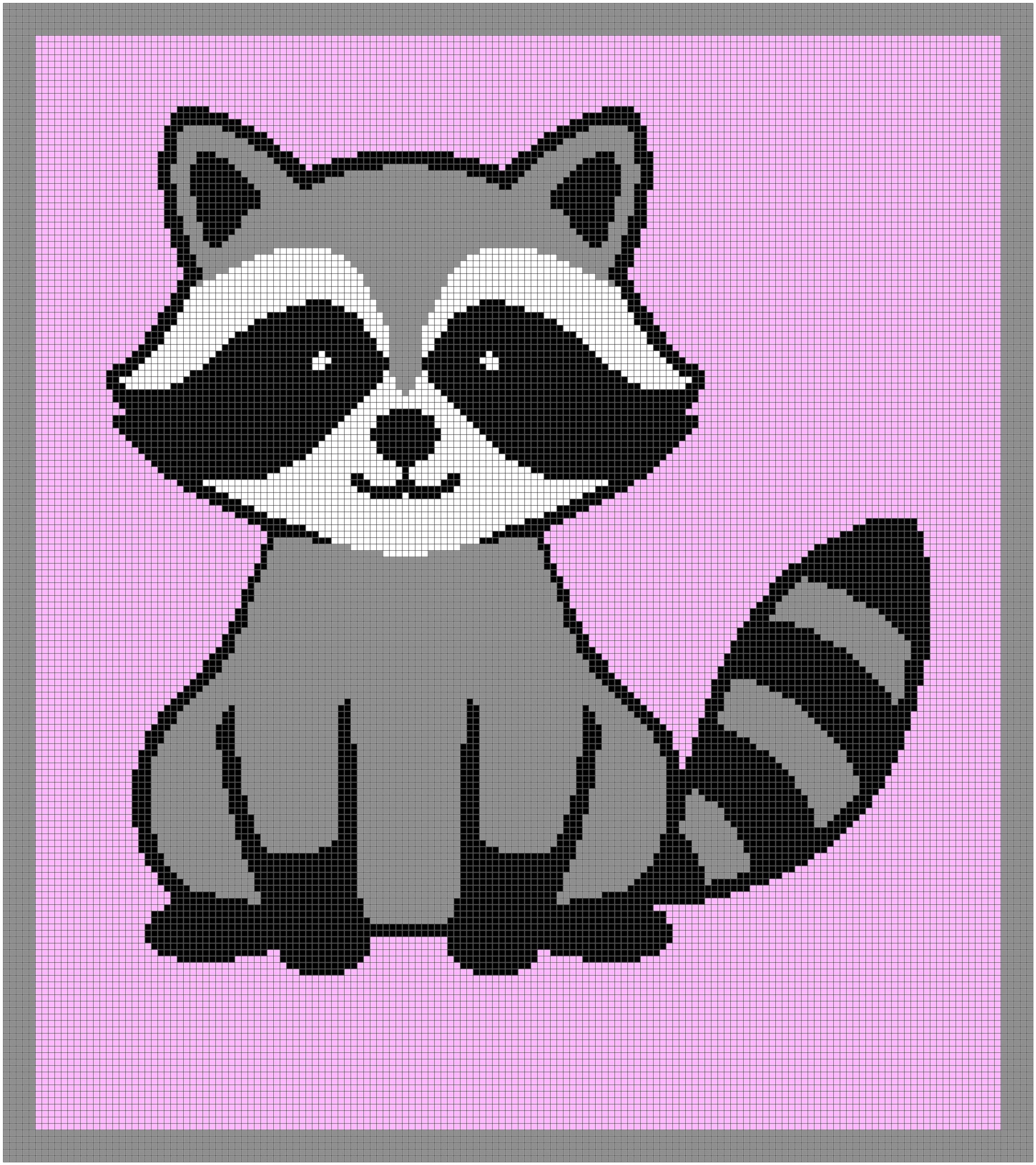18 Animal Crochet Blanket Patterns You Have To See 14 Raccoon Crochet Afghan Pattern: Woodland Animal Blanket (