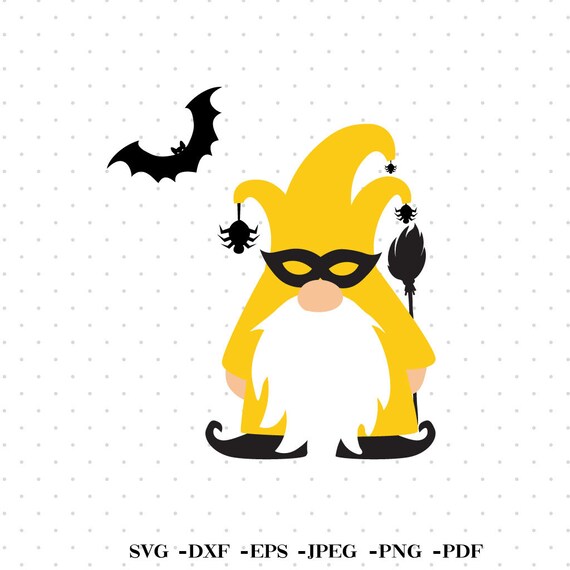 Download Halloween Gnome Svg Wicked Gnome Svg Halloween Svg Gnome Etsy PSD Mockup Templates