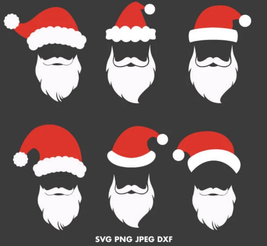 Santa Bundle SVG, Christmas SVG Bundle, Santa SVG, Happy Santa ...