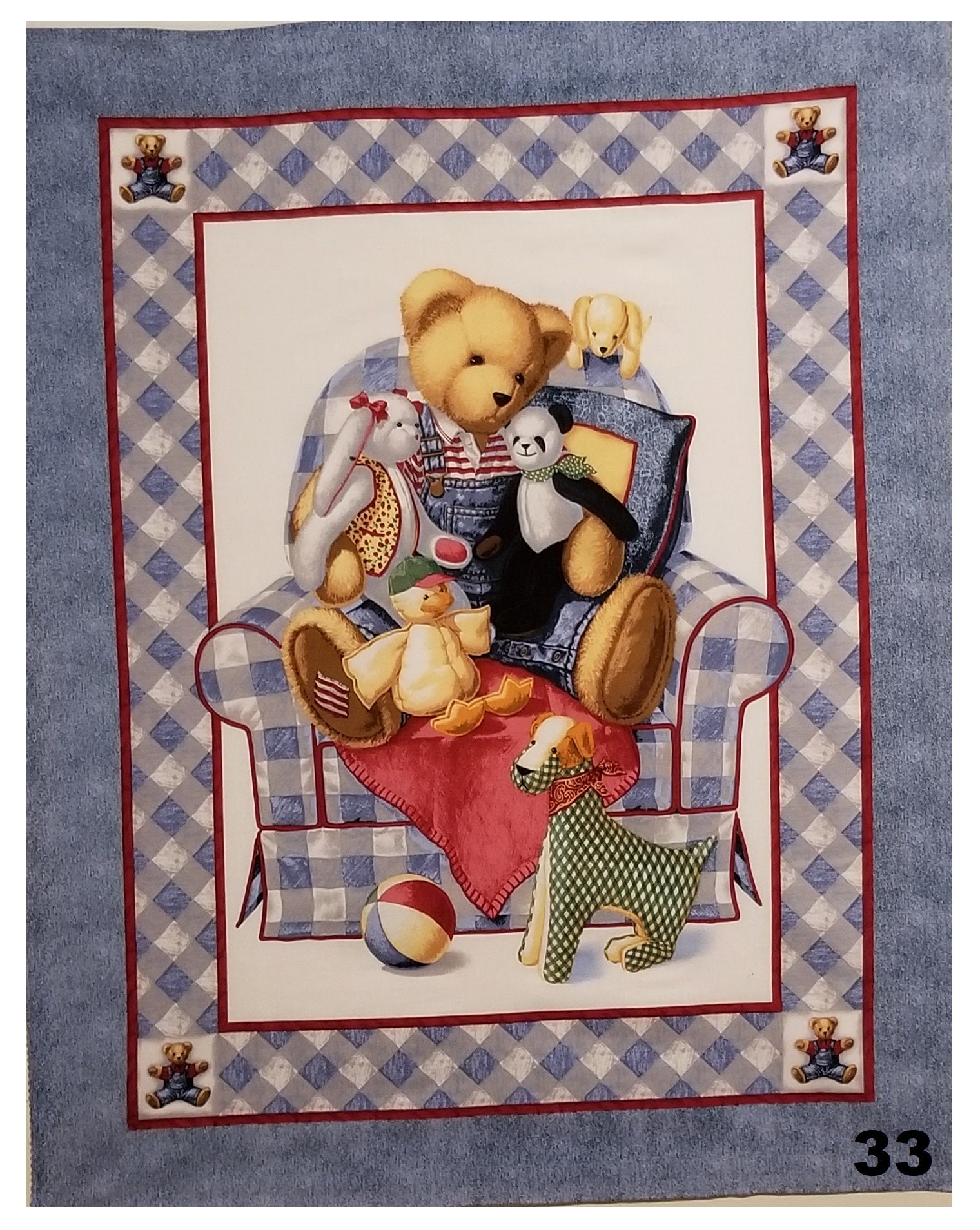 Baby Panel Quilt Fabric for Shipping Options Contact Etsy