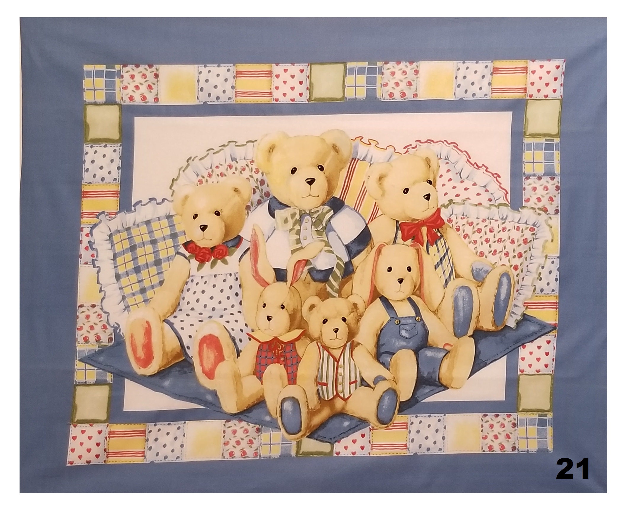 Baby Panel Quilt Fabric for Shipping Options Contact Etsy