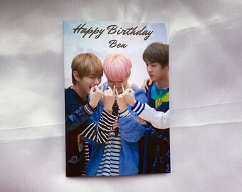 Jimin Birthday Card Etsy Jimin Birthday Card Etsy