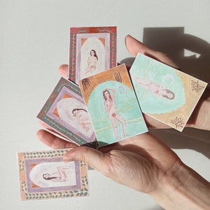 Set di adesivi per nudi femminili