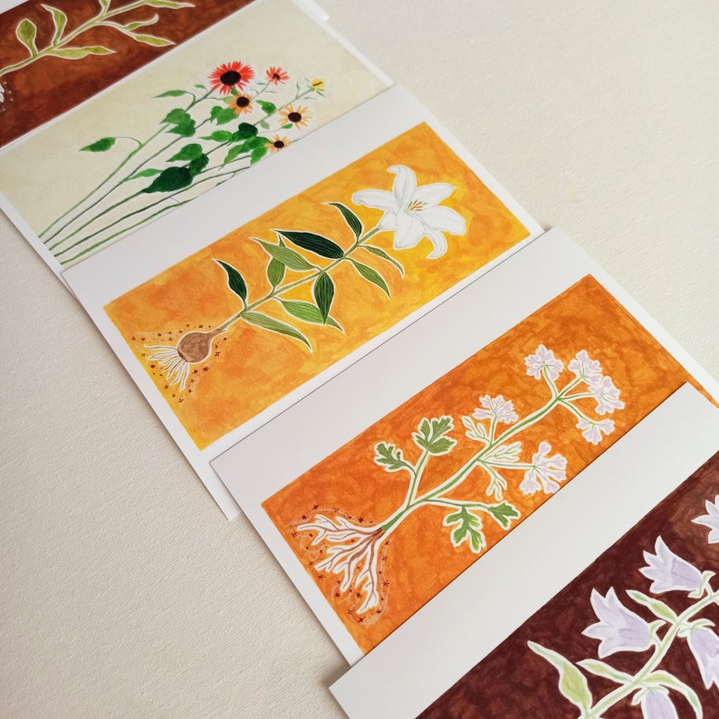 Floral Postcards Set image 7