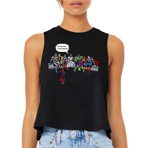 Jesus That's How I Saved the World - Crop Racerback Tank, Jesus Meme shirt, Funny Christian Jesus Shirt, Religious Meme Easter tee