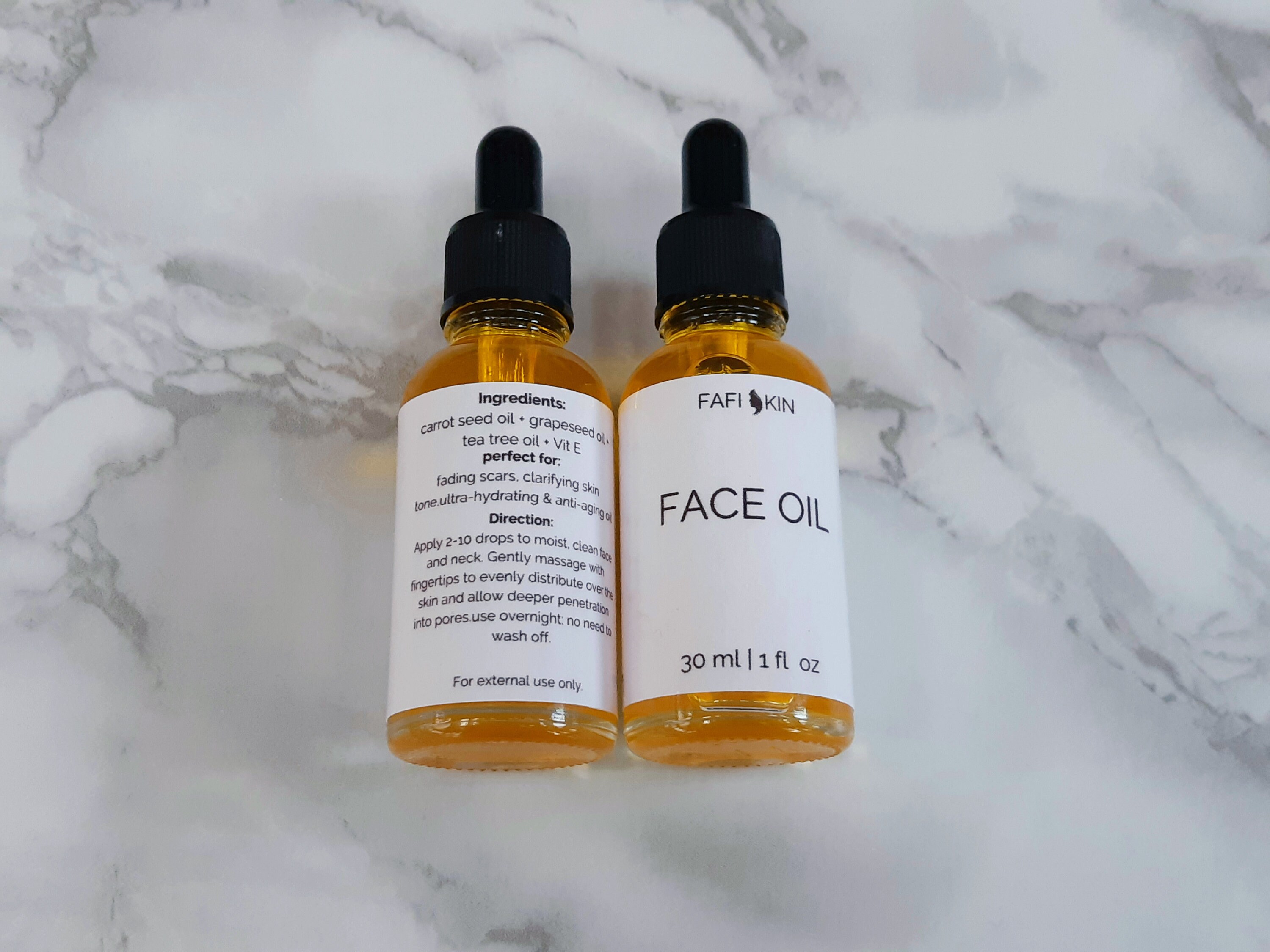 ANTIAGING FACEOIL with vitamin E Etsy