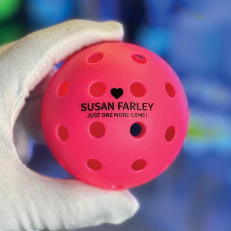 Personalized Pickleball Gift: Custom Printed, Scratch Resistant - Rush Orders & Fast Shipping! image 7