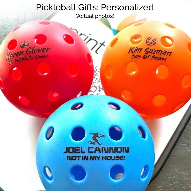 Personalized Pickleball Gift: Custom Printed, Scratch Resistant - Rush Orders & Fast Shipping! image 10