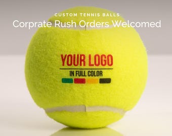 Custom Logo Tennis Balls: Bulk Printed Corporate Gifts