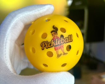 Personalized Pickleballs: Awesome Custom Pickleballs Gift. UV printed (no decals). Send Us Your Idea, Design, Logo, Photos. Fast Shipping!