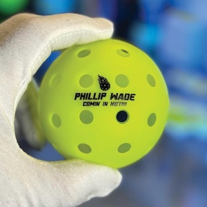 Personalized Pickleball Gift: Custom Printed, Scratch Resistant - Rush Orders & Fast Shipping! image 1