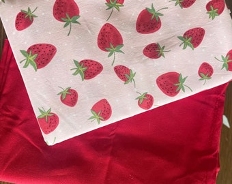 Strawberry High Waisted Bloomers and Ruffle Top