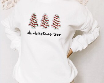Christmas Cakes Crew Neck