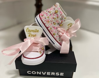 Pink Elegance Custom Converse