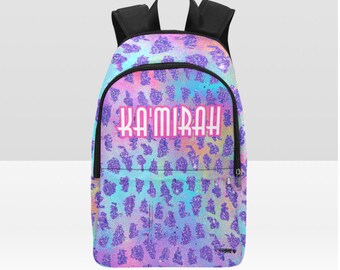 Personalized Rainbow Animal Back Pack