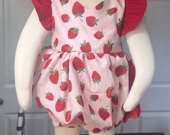 Strawberry Romper