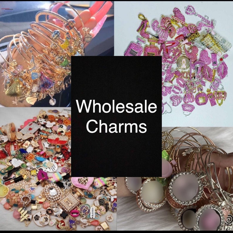 Wholesale Mixed Charms Designer Inspired Charms Etsy