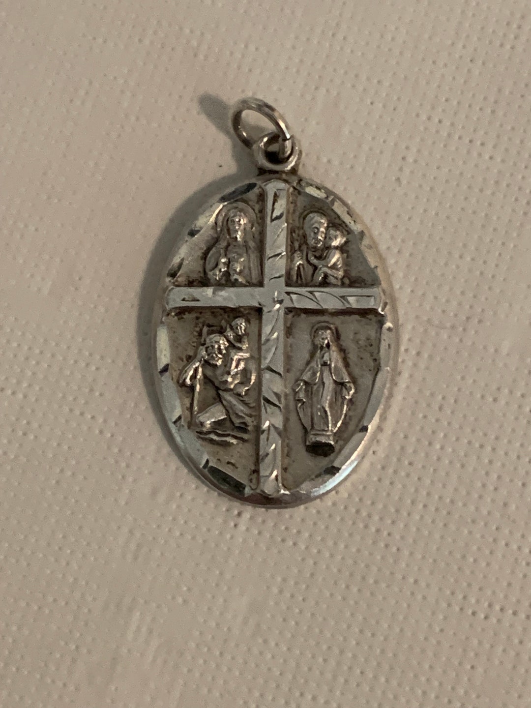 Saint Patrick Religious Oval Medal "Color EXCLUSIVE" - ST118-OC