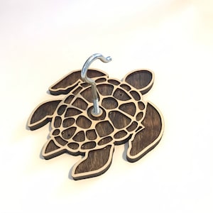 Mini Sea Turtle Bimini Ring Toss Game - Hook and Ring Game - Ring Toss - Lawn Game