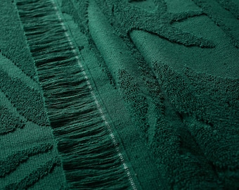 Soundsleep Hawaii Dark Green Beach Towel, Terry Towel,XL Beach Towel, 100% organic cotton, best for travel, yoga, gym, pool, beach, fast dry