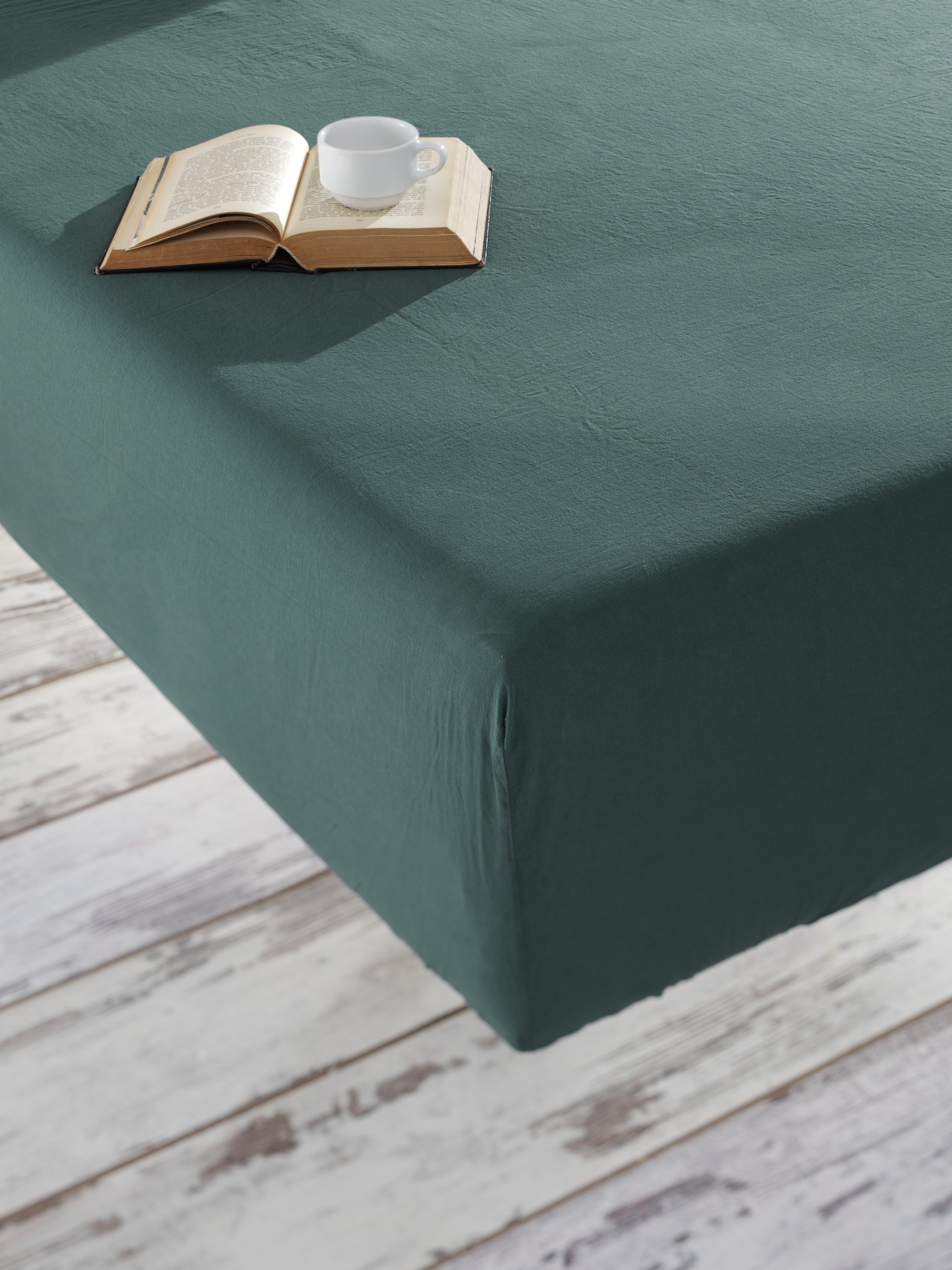 Dark Green Fitted Sheet Set 1 Fitted Sheet 2 Pillow Cases Etsy