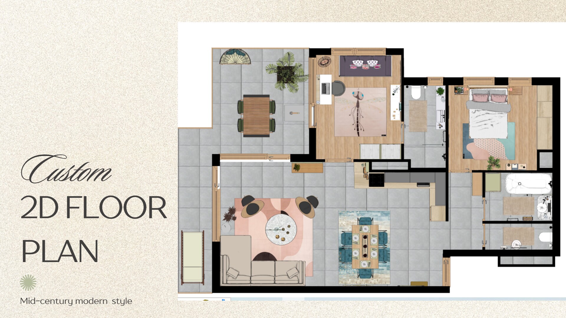 2D Floor Plan Custom Floor Plan Home Design Planning Custom Design