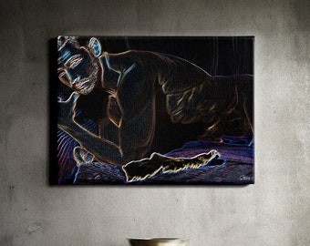 Desire Exposed | Vivid Colors | “WITHOUT CALVIN” | Designer Tribute Artwork