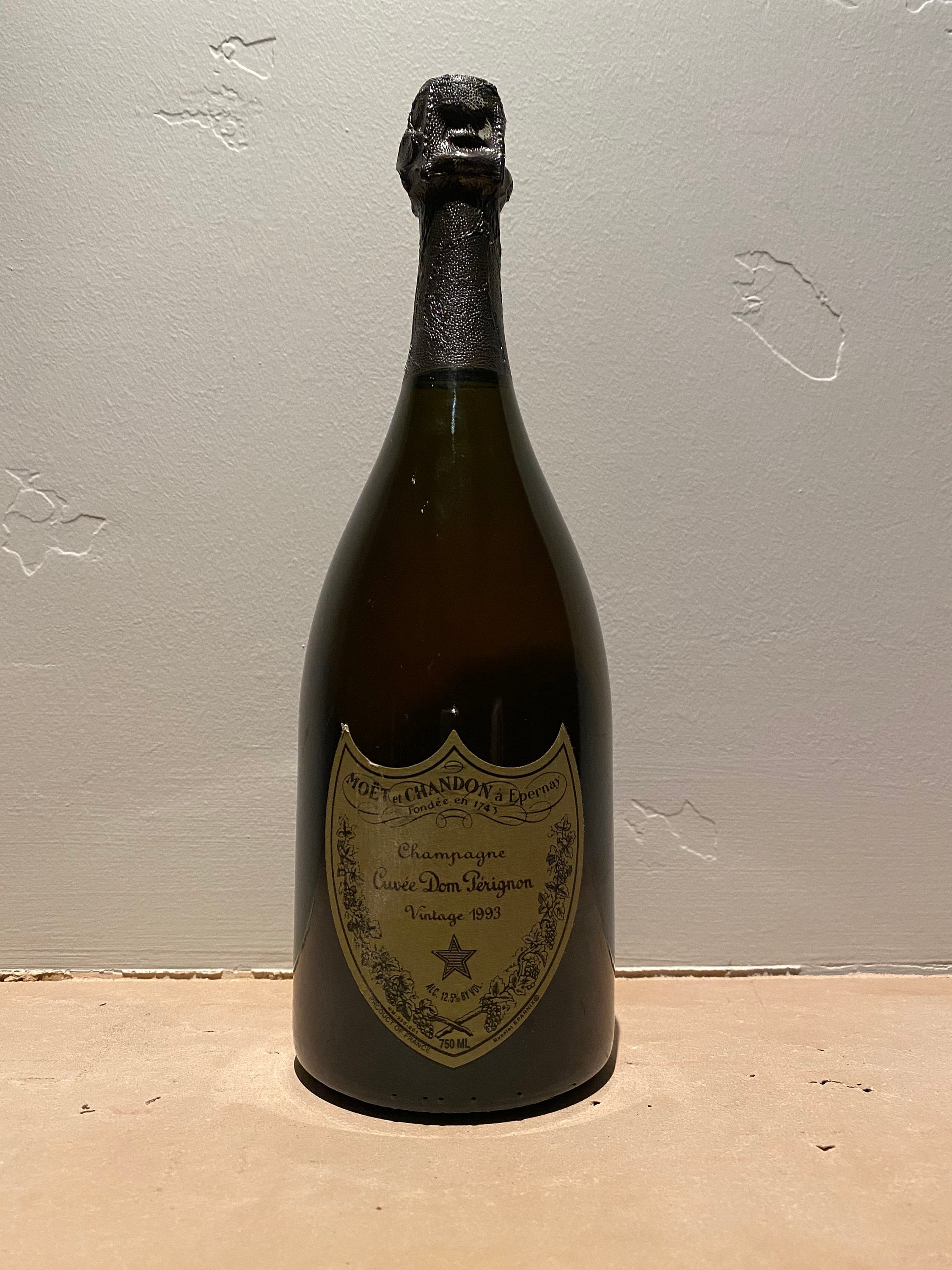 Vintage 1993 Cuvee Dom Perignon Champagne BOTTLE Etsy