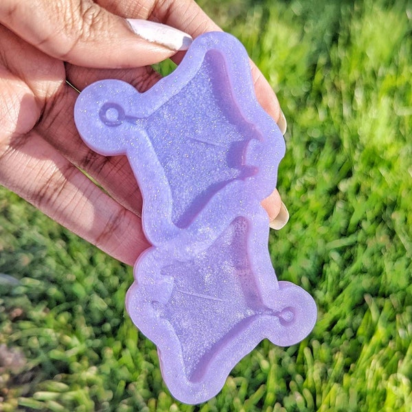 Manta Ray Silicone Mold, MOLD ONLY, For Jewelry, Sting Ray, Ocean Animals, Aquatic Life, Resin Art, for Earring or Pendant, 2 Inches