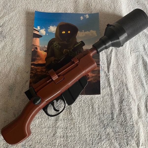1:1 Scale - Jawa ION CA-87 Blaster 3D Printed Replica Cosplay/Prop/Collectable