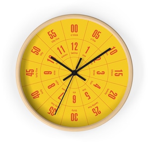 Teacher - 10&quot; Wall Clock - Educational Timepiece for Learning Time
