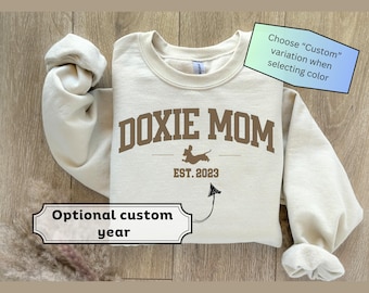 Dachshund sweatshirt, dachshund crewneck, Wiener dog shirt, cute doxie shirt, wiener dog gifts, dachshund gift, dachshund sweater, doxie mom