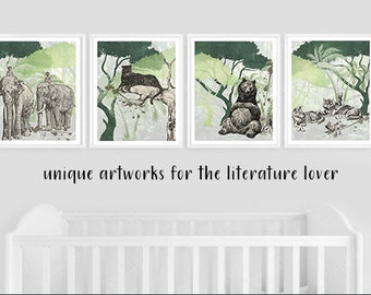 decoración de literatura/descarga digital/decoración de guardería- El Libro de la Selva