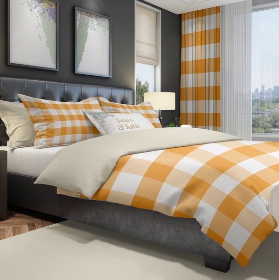 Twin/queen/king Buffalo Plaid Duvet 