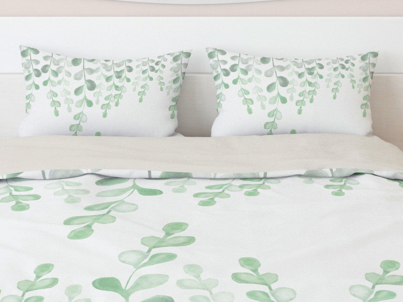 Eucalyptus Quilt Covers With Bed Pillowcase Boho Bedding Set Etsy