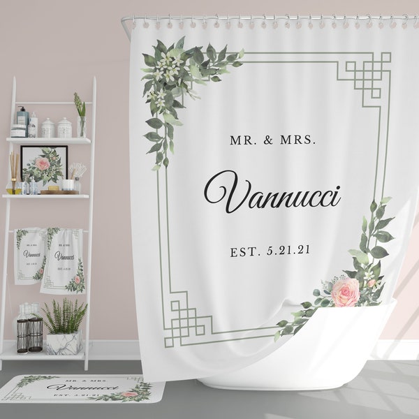 Farmhouse Shower Curtains Etsy