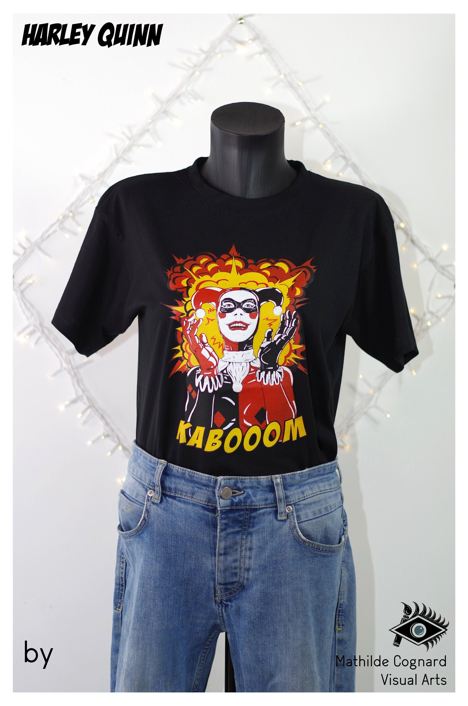 harley quinn shirt etsy