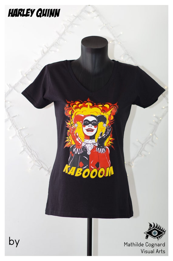 harley quinn shirt etsy
