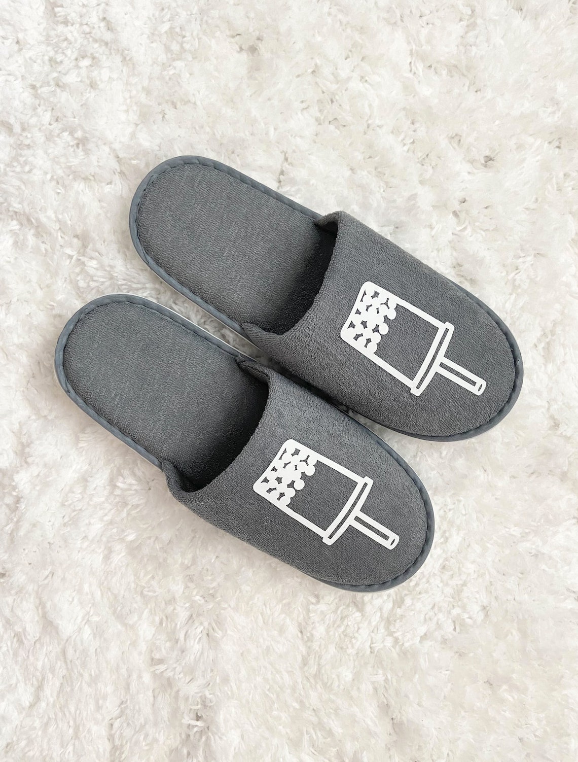 bubble tea slippers