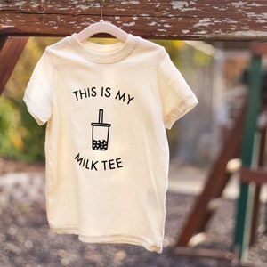 Boba Milk Tea Toddler Tee! Short Sleeve *Cute
