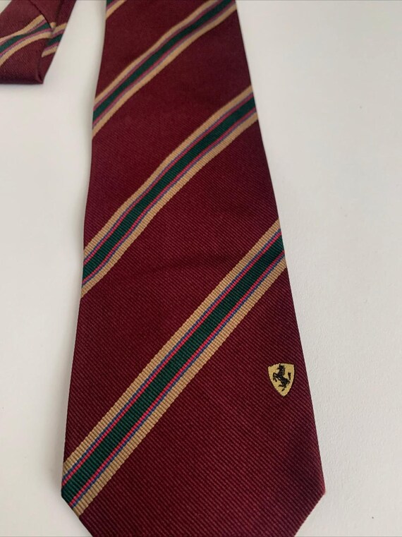 Ferrari, cravatta in seta vintage. - image 1