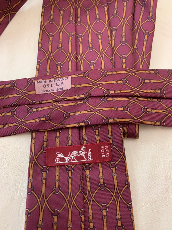Hermes, silk tie