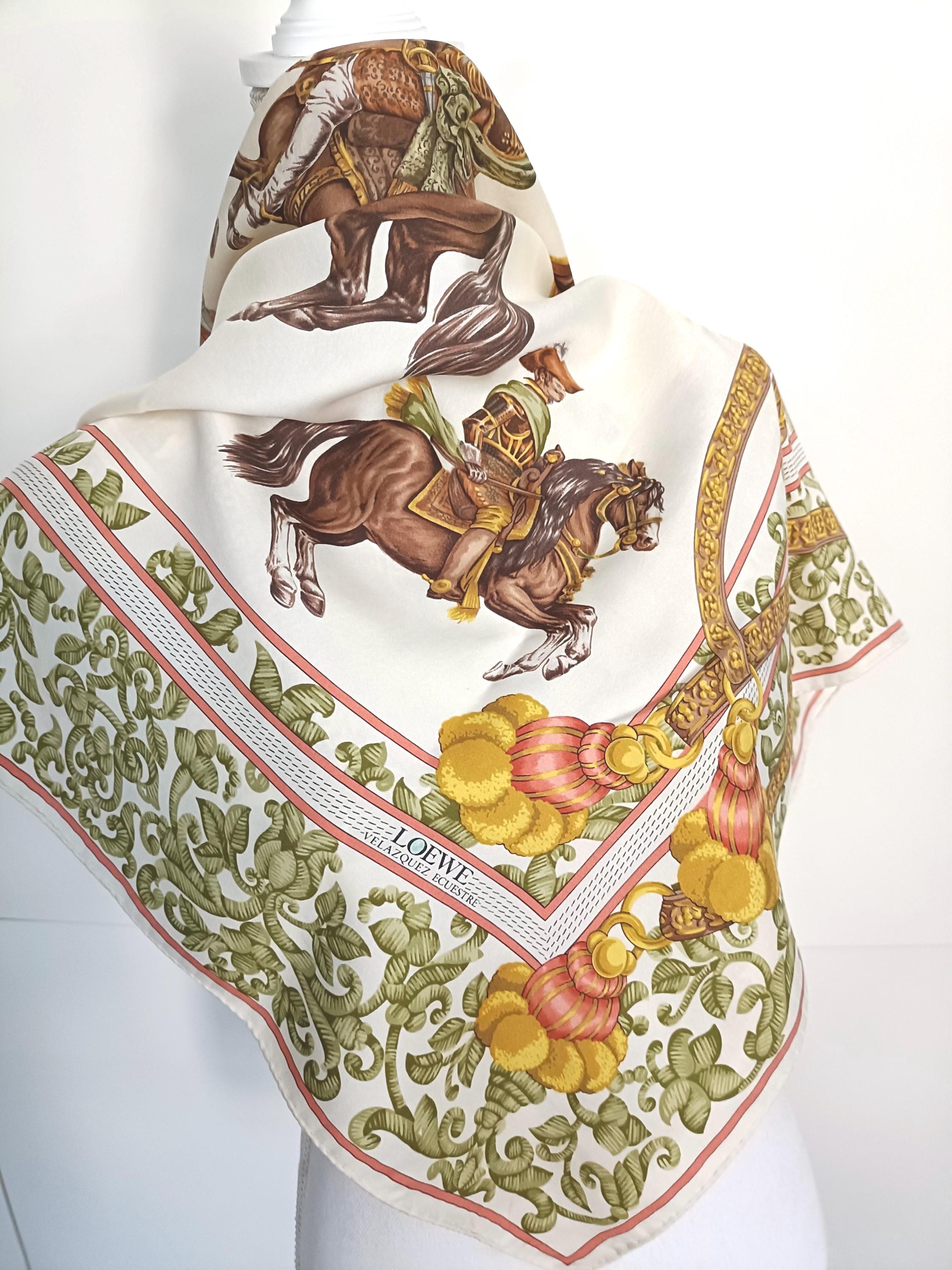 Loewe Scarf - Etsy