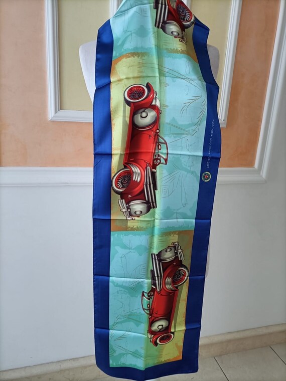 Scarf, automobile club of Rome in polyester. Cent… - image 3