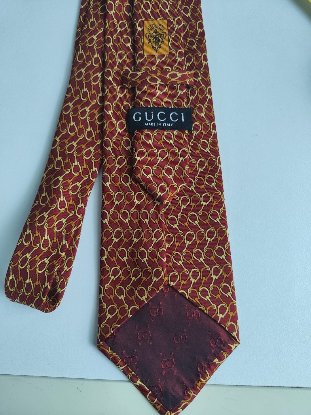 希少モデル GUCCI VAULT限定 ネクタイ GG 高級ヴィンテージ il_1080xN.6007696787_f9hp.jpg