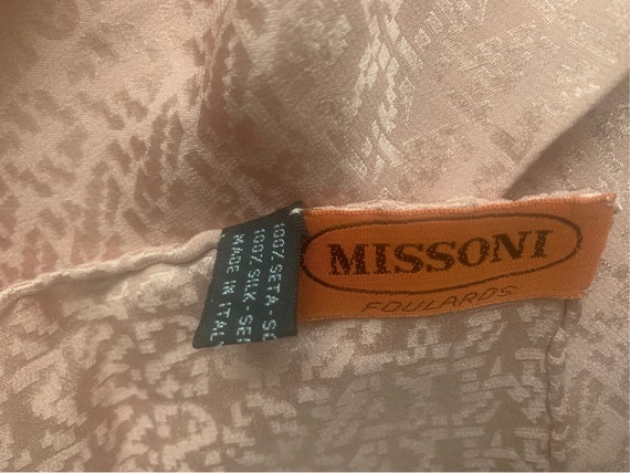 Missoni, bandana in seta. Vintage - image 3
