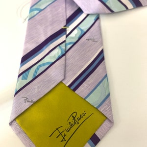 Emilio Pucci, silk tie