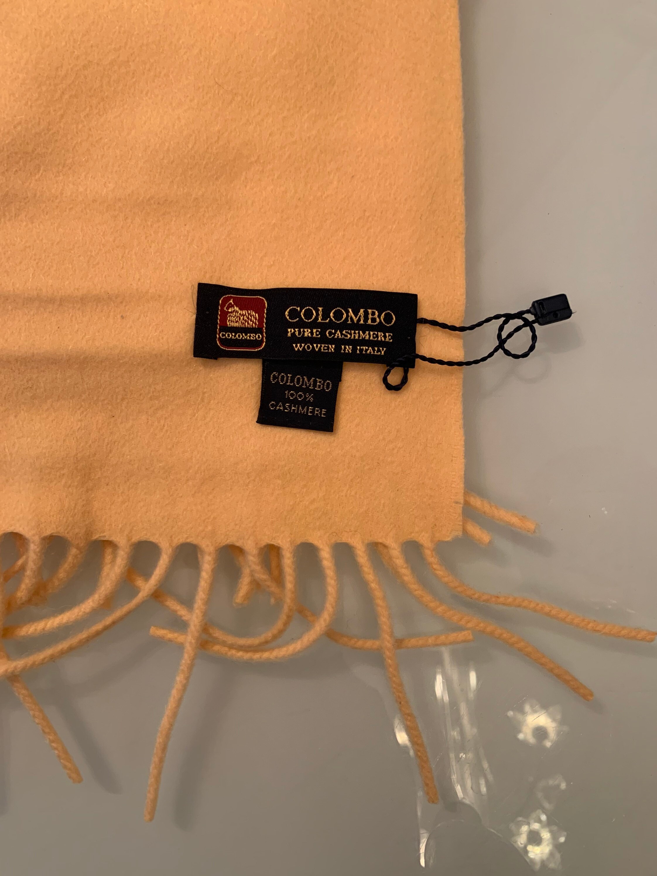 Colombo, sciarpa cashmere nuova Italia