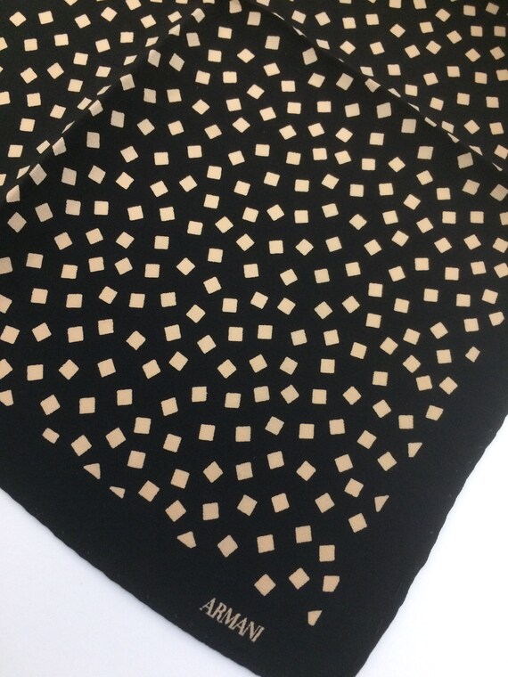 armani handkerchief